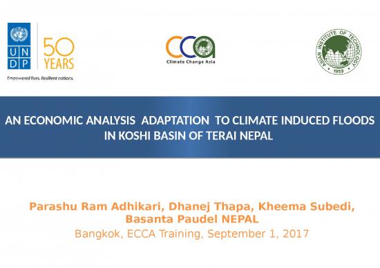 picture1_Agriculture Ppt 76619 | 2 Nepal An Economic Analysis Of Adaptation To Climate Induced Floods In Koshi Basi Ecca