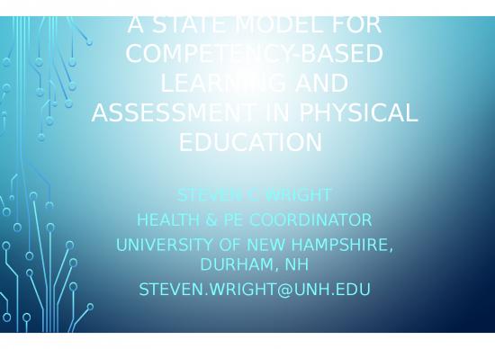 picture1_Education Ppt 74680 | A State Model For Competency Based Learning And Assessment In Physical Education Wright