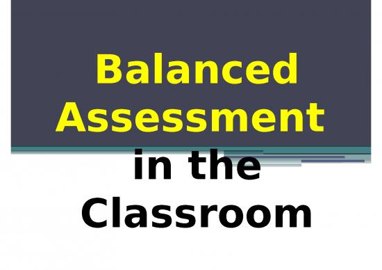 picture_Information Ppt 74591 | Balanced Assessment  Utm