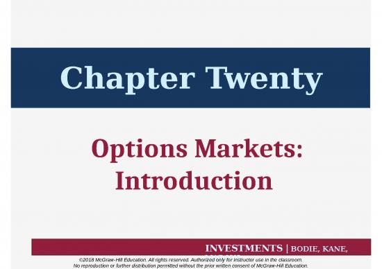 picture Education Ppt 74565 | Bodie 11e Ppt Ch20