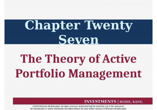 picture_Portfolio Management Ppt 74567 | Bodie 11e Ppt Ch27