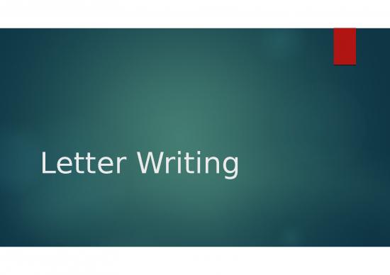 picture_Business Ppt Templates 74475 | Ch 6   Letter Writing   Ppt