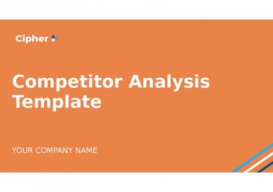 picture_Swot Analysis Ppt 75737 | Cipher   Competitor Analysis Template 2022
