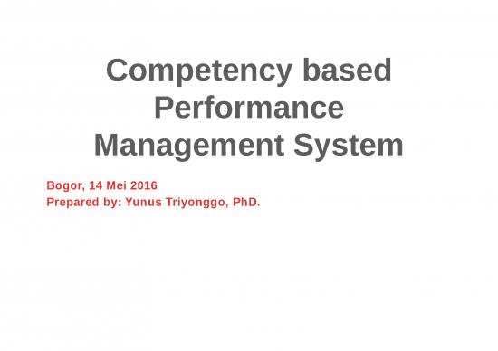 picture Slideshare Management 76213 | Competency Based Performance Management System 14 Mei 2016