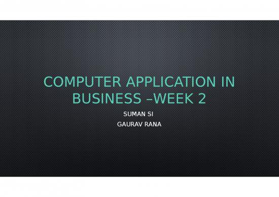 picture Management Information System Ppt 74472 | Computer Application In Business &ndash;week 2