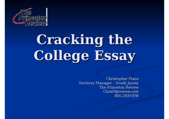 picture1_Writing Ppt 74256 | Cracking The College Essay