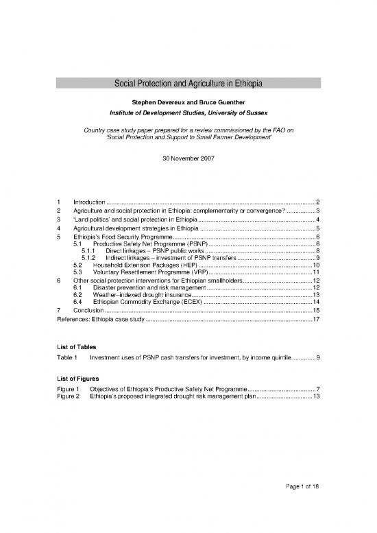 picture_List Of Therapeutic Interventions Pdf 76672 | Fao 2008   Social Protection  Study Case Ethiopia