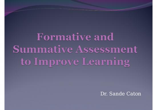 picture_Powerpoint For Students 74621 | Formative And Summative Assessment To Improve Learning