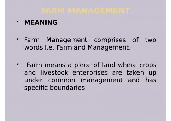 picture Agriculture Ppt 75034 | Introduction Of Farm Management1