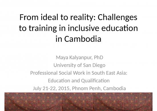 picture Education Ppt 74754 | Kalyanpur From Ideal To Reality