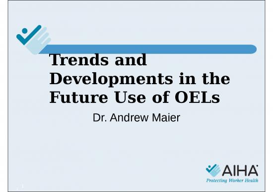 picture Risk Assessment Slides 75563 | Maier 2011 Aiha Webinar Trends Future In Oels