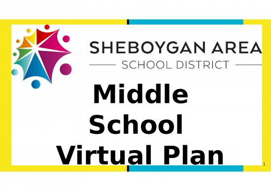 picture Powerpoint For Students 74900 | Middle School Virtual Transition