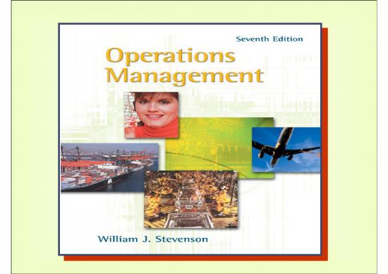 picture_Slideshare Management 75166 | Operations Management By William J Stevenson