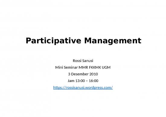 picture_Slideshare Management 75362 | Partivipative Management