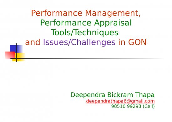 picture Slideshare Management 75136 | Performance Mgmt In Government Of Nepal