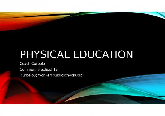 picture Information Ppt 74940 | Physical Education Open House Powerpoint