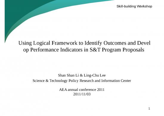picture1_Framework Powerpoint 75571 | Skillbuilding Workshop Logical Framework Approach 20111103 Final Short Version1