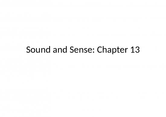 picture Sound Ppt 74932 | Sound And Sense Ch 13
