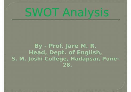 picture Swot Analysis Ppt 75668 | Swot Analysis