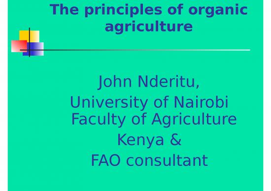 picture_Agriculture Ppt 76585 | The Principles Of Organic Agriculture 30 August Revised