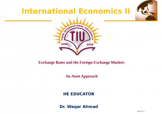 picture_Week 4 Exchange Rate And Foriegn Exchange Market And Internationa Transactions