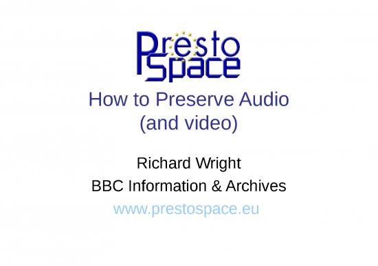 picture_Audio For Powerpoint Free Download 74816 | Wright Bbc Preserve Audio Video