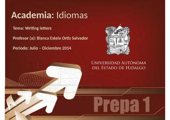 picture Information Ppt 74535 | Writing Letters
