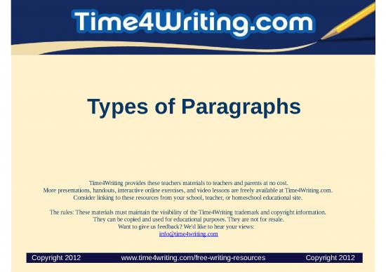 picture Writing Ppt 74641 | Writingparagraphs Typesparagraphs