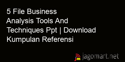 picture 5 File Business Analysis Tools And Techniques Ppt | Download Kumpulan Referensi