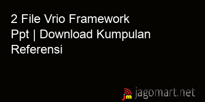 picture 2 File Vrio Framework Ppt | Download Kumpulan Referensi
