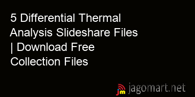 picture_5 Differential Thermal Analysis Slideshare Files | Download Free Collection Files