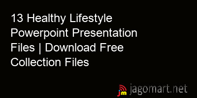 picture 13 Healthy Lifestyle Powerpoint Presentation Files | Download Free Collection Files
