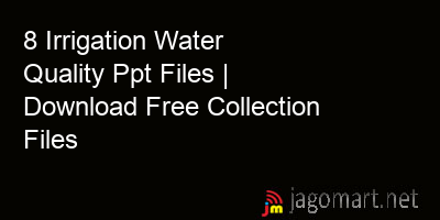 picture 8 Irrigation Water Quality Ppt Files | Download Free Collection Files