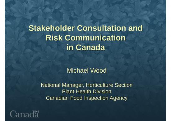 picture_Stakeholders Ppt 77852 | 1131728483750  Michael Wood Stakeholder Consultation For