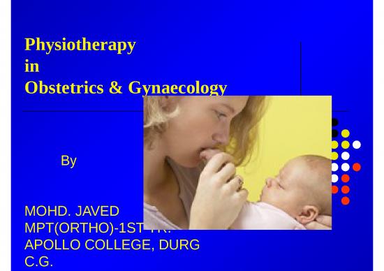picture_Physiotherapy Ppt 78219 | 1198059452 429 Ft0 Physiotherapy In Obstetrics  Gynaecology Moh Javed