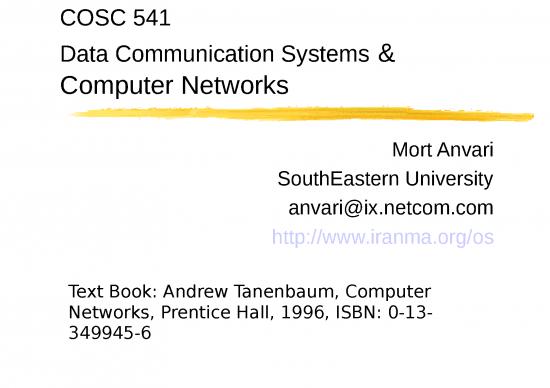 picture Network Ppt 76947 | 1 Courseoverview