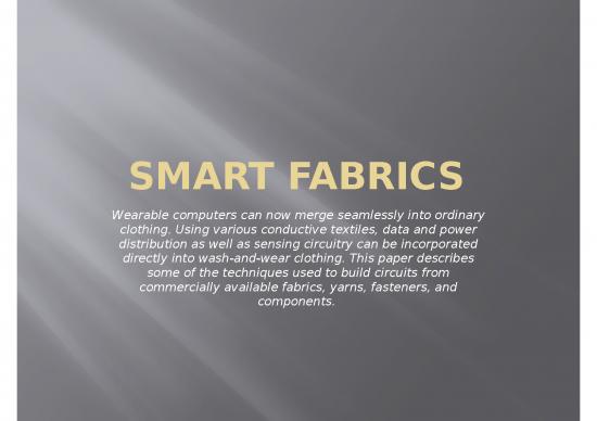 picture1_50579043 Smart Fabrics Ppt