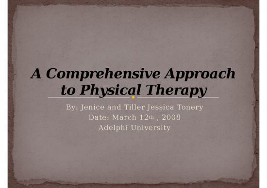 picture_Powerpoint Foot 77974 | A Comprehensive Approach To Physical Therapy