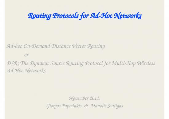 picture_Network Ppt 77011 | Adhoc Routing Protocols