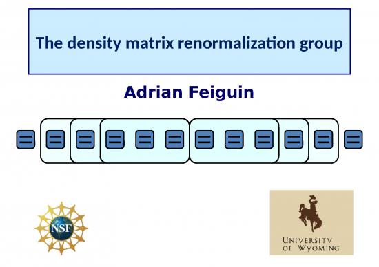picture Quantum Physics Ppt 79013 | Adrian Feiguin 1