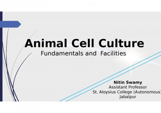 picture_Animal Cell Culture Slideshare 77368 | Animal Tissue Culture