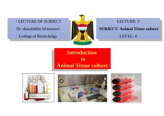 picture_Plant Tissue Culture Slideshare 77460 | Animal Tissue Culture Lecture 2