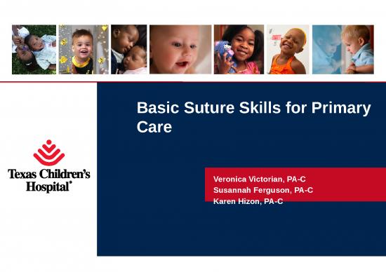 picture Suture Slideshare 77707 | Basic Suture Skills For Primary Care Apps No Video Version