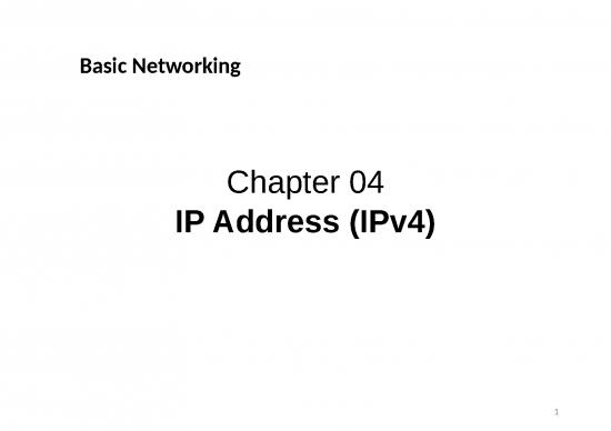 picture_Network Ppt 76886 | Chapter 04 Network Addressing