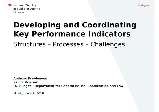 picture Responsibility Ppt 78215 | Developing And Coordinating Key Performance Indicators   Andreas Fraydenegg Austria