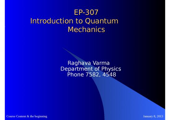 picture Quantum Physics Ppt 78834 | Ep307 L1
