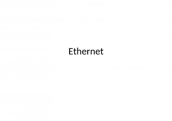 picture_Data Communication And Networking Ppt 76988 | Ethernet