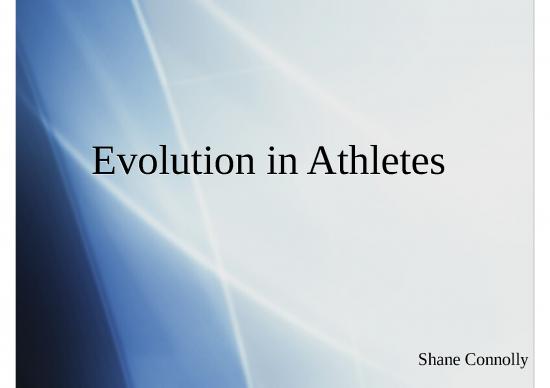 picture_Evolution In Athletes