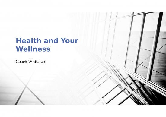picture Healthy Lifestyle Powerpoint Presentation 77658 | Health And Your Wellness