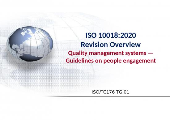 picture Quality Ppt 78299 | Iso 10018 2020 Revision Overview   People Engagement R1